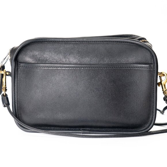 COACH USA Vintage Metropolis Camerabag Crossbody Black - Made in United States - Picture 1 of 13